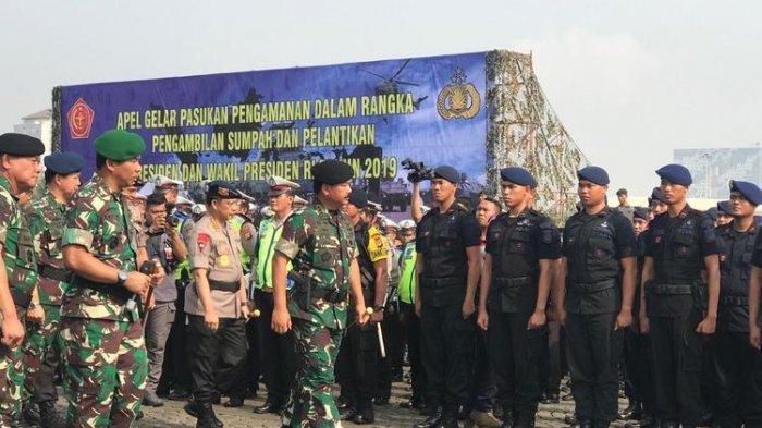 30 ribu pasukan TNI Polri jaga pelantikan Jokowi