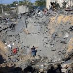 Akibat serangan Israel ke Gaza. [foto: Aljazeera]