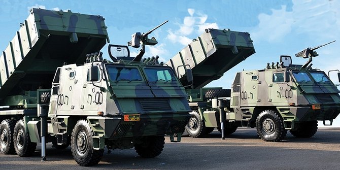 Roket MLRS Altros. ©TNI AD