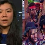 Padahal KKB yang Berulah, Veronica Koman 'Teriak' dari Australia, Balikkan Fakta dan Salahkan TNI - Kolase ABC Australia dan Facebook TPNPB via Gridhot