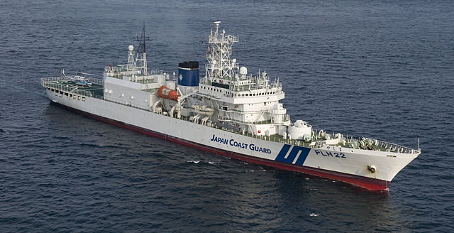 Japan Coast Guard vessel Yashima. foto: Wikipedia