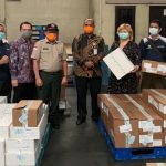 Pengiriman obat-obatan ini adalah upaya Rusia untuk membantu Indonesia dalam memerangi virus Corona baru, Covid-19. Foto/Facebook kedubes Rusia