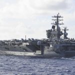 Kapal induk Amerika Serikat, USS Nimitz. Foto/Anthony Collier/US Navy