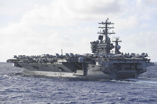 Kapal induk Amerika Serikat, USS Nimitz. Foto/Anthony Collier/US Navy