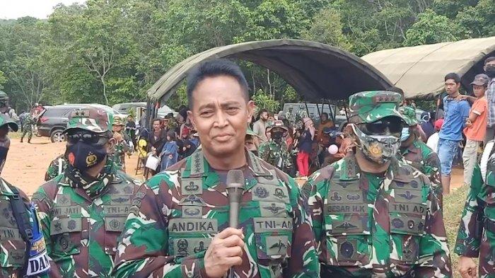 Kepala Staf TNI Angkatan Darat (KSAD) Jenderal TNI Andika Perkasa