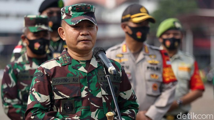 Pangdam Jaya Mayjen TNI Dudung Abdurachman (Agung Pambudhy/detikcom)