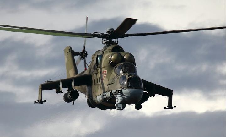 Helikopter militer Mi-24