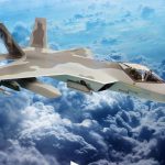 Pesawat tempur KF-X/IF-X yang dikembangkan oleh Korea Selatan dan Indonesia. (Dok. PT Dirgantara Indonesia)