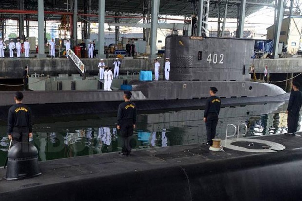 Kapal selam KRI Nanggala-402 dinyatakan hilang kontak sejak Rabu (21/4/2021) pukul 04.30 WITA di perairan Bali. Foto/Dokumen SINDOnews.com