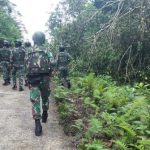 TNI Patroli Wilayah Maybarat