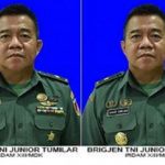 (Tangkap Layar Website KODAM XIII/MERDEKA) Brigjen TNI Junior Tumilaar. (Tangkap Layar Website KODAM XIII/MERDEKA)