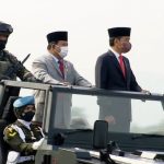 Naik Jip, Jokowi-Prabowo Cek Kesiapan Pasukan Komcad (Foto: Tangkapan layar YouTube Setpres)