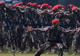 Ilustrasi prajurit Kopassus. (Foto: ANTARA FOTO/Sigid Kurniawan)