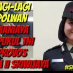 Briptu Ayu anggota polwan yang bertugas di Command Center RO Ops Polda Sumsel dipukul provost TNI Kodam II Sriwijaya.