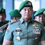 Panglima TNI Jenderal Andika Perkasa meminta para Kelompok Kriminal Bersenjata (KKB) yang menyerang prajuritnya harus bertanggung jawab.Foto/SINDOnews