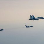 Empat pesawat perang Rusia, termasuk dua membawa hulu ledak nuklir, memasuki ruang udara Uni Eropa, awal bulan ini saat Moskow sibuk menginvasi Ukraina. Foto/Swedish Air Force