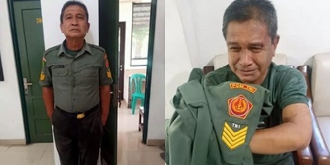 TNI Gadungan Berhasil Diamankan Babinsa di Jatiasih. Foto: Instagram