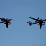 Rusia kerahkan serangan rudal dari 12 pesawat pengebom Tu-95MS, sirene peringatan serangan udara meraung-raung di seluruh Ukraina. Foto/REUTERS