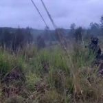 Kontak senjata satgas TNI dengan KST di Puncak, Papua Tengah, Jumat (20/10/2023). (Foto: iNews/Nathan Making)