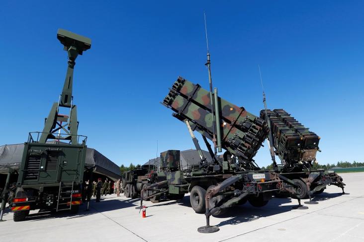 Amerika Serikat bersiap kerahkan sistem rudal Patriot dan THAAD tambahan ke Timur Tengah untuk membela Israel. Foto/REUTERS