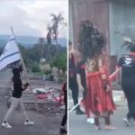 Manguni Makasiouw adalah ormas adat Minahasa yang diduga pro Israel di Bitung, Manado (twitter.com/MprAldo)